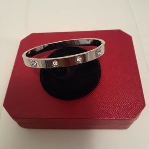 Silver & Crystals Bracelet